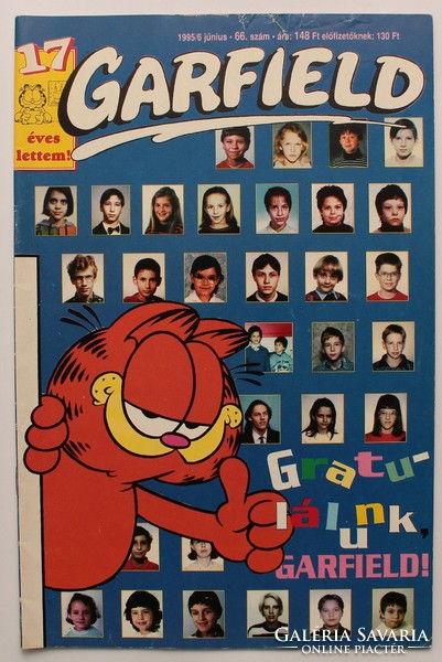 Garfield képregény 1995/6 66. szám