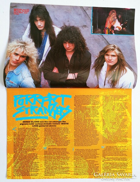 Kerrang magazin 86/5/21 Poison Dollys Styx UFO White Lion Krokus King Kobra Celtic Frost Legs Diamon