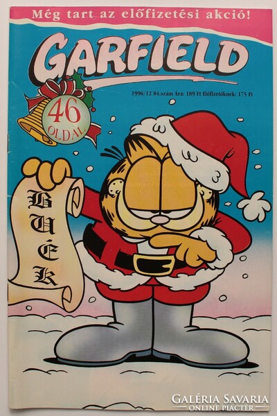 Garfield képregény 1996/12 84. szám