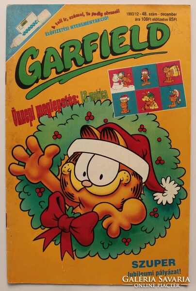 Garfield képregény 1993/12 48. szám
