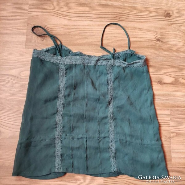 M light green top with spaghetti straps