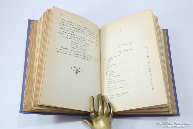 József Báró eötvös - poems - 1894 - in a beautiful richly gilded binding!!