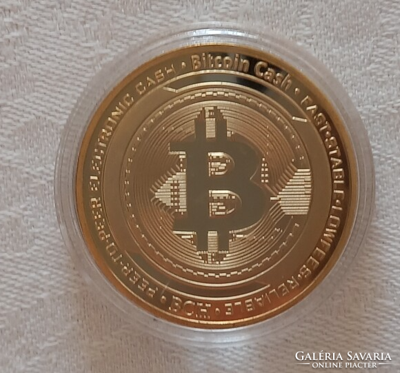 2 pcs. Bitcoin and shiba fantasy coin