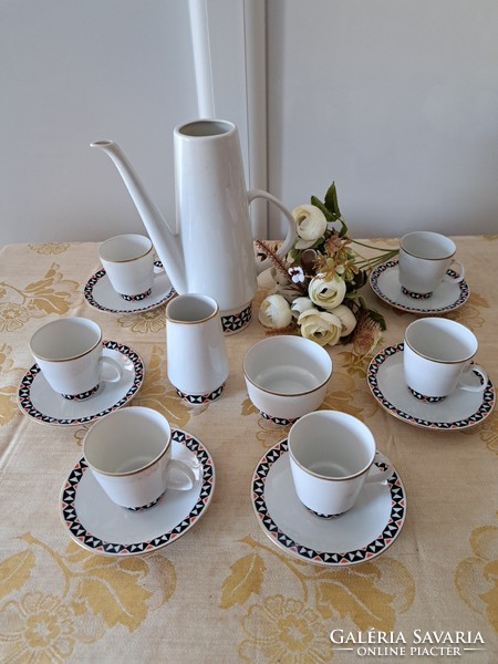 German porcelain coffee set