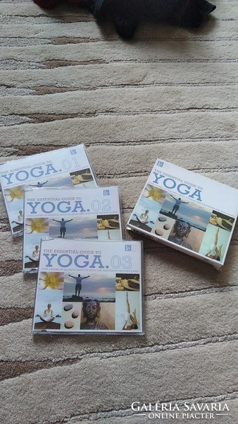 3 CDs of music for yoga and relaxation