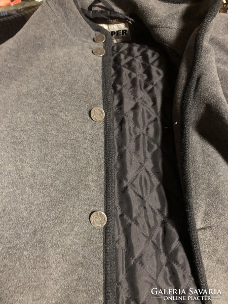 Vintage traditional men's jacket with pewter buttons