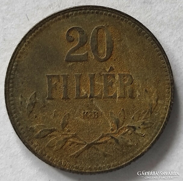 20 Fillér 1916 KB.