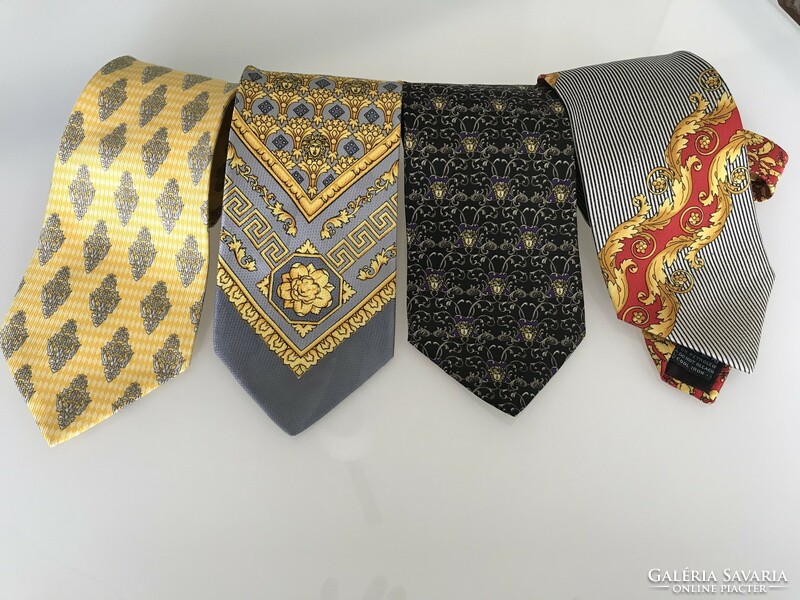 Gianni versace tie collection, 100% silk