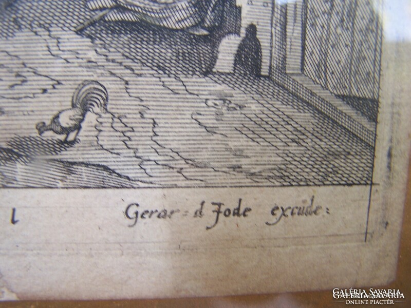 Örökös eredetiség garanciával ! De Jode, Gerard  A Tóbiás története sorozatból, 1565 körül