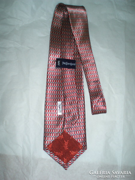 Vintage YVES SAINT LAURENT silk nyakkendő