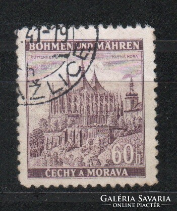 German occupation 0156 (Bohemia and Moravia) mi 27 0.40 euro