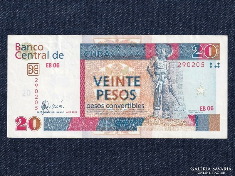 Cuba 20 peso banknote 2006 (id63275)