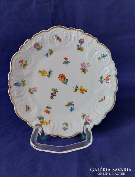 Decorative porcelain decorative plate flame mihály