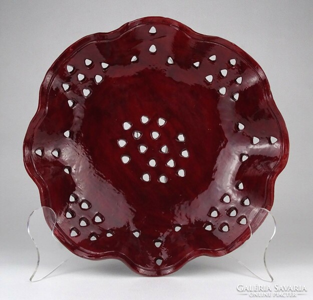 Marked 1O056 weaver kati ceramic table center serving bowl 25 cm