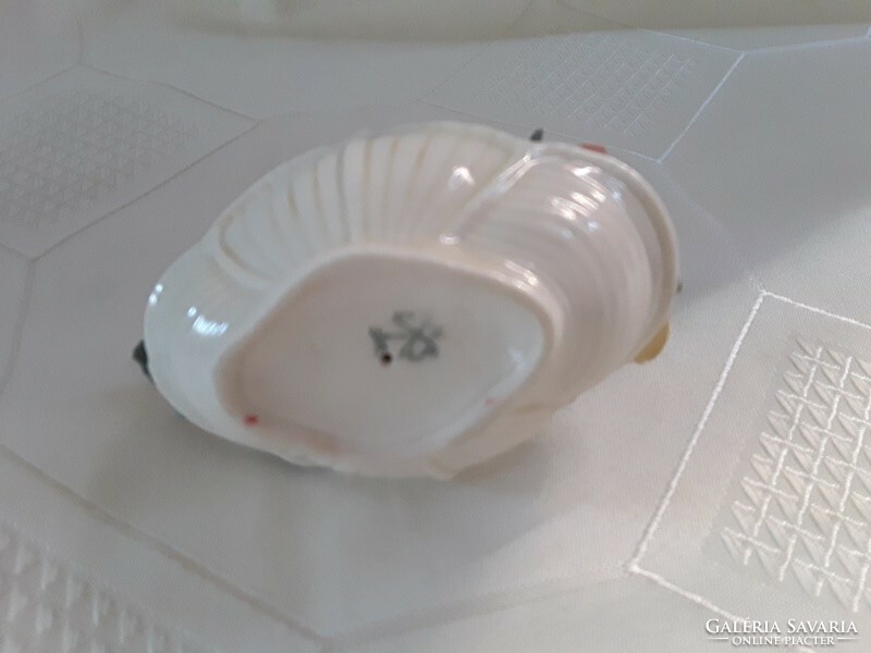 5080 - ENS porcelán rózsás kosár