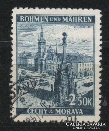 Német megszállás 0164 (Böhmen és Mähren) Mi 32         0,40 Euró