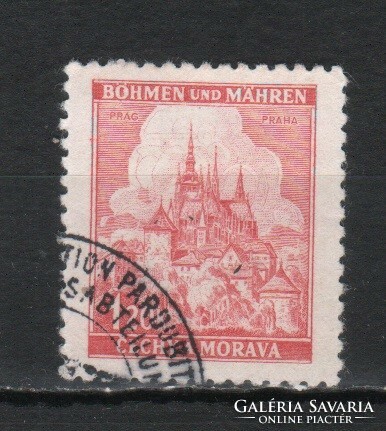 Német megszállás 0183 (Böhmen és Mähren) Mi 68        0,30 Euró