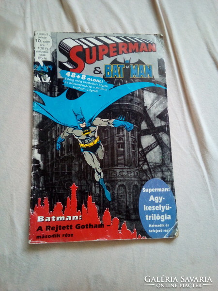 Batman superman comic
