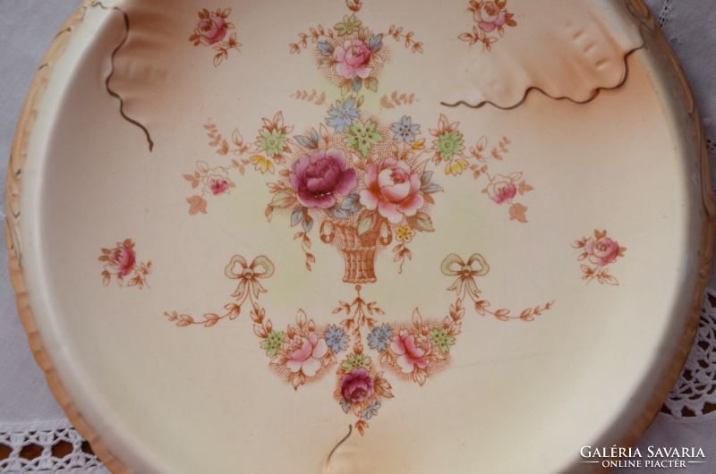 Beautiful crown devon windsor earthenware round tray