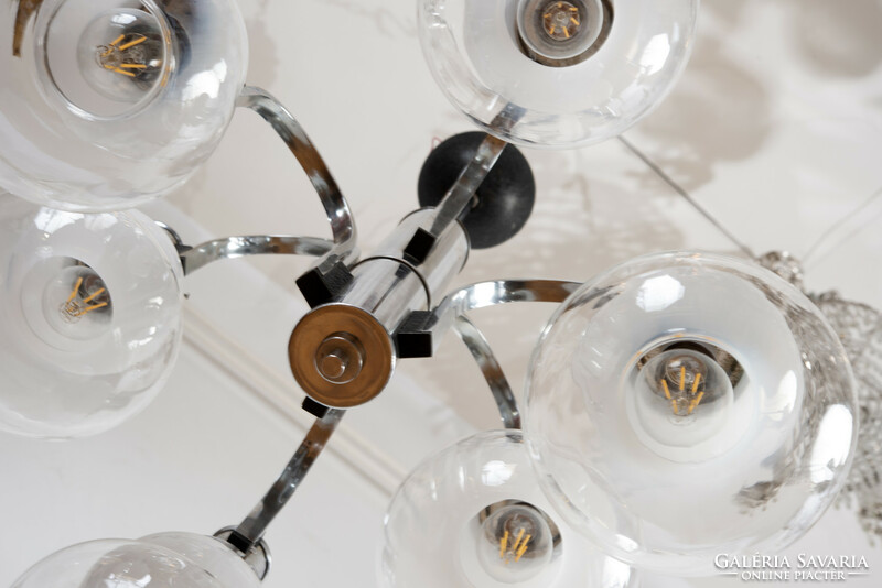 Modern Murano glass chandelier - 6 arms