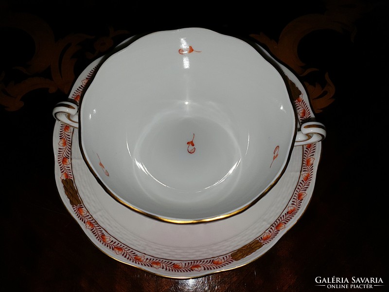 Herend apponyi soup cup with bottom