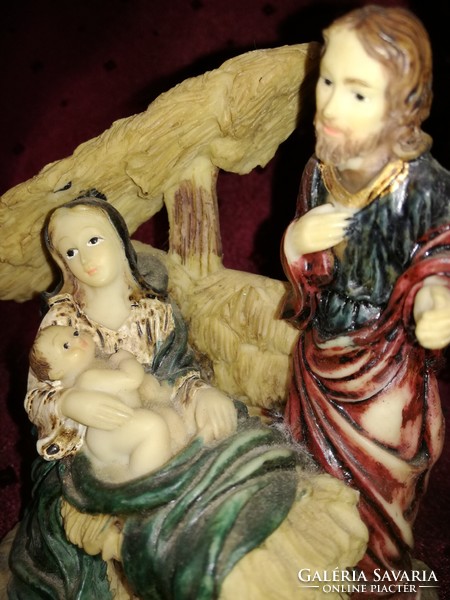 Karácsonyi jelenet/Betlehem/figurális szobor