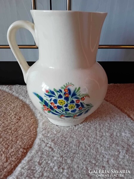 Old wilhelmsburg porcelain harvest jar, pitcher
