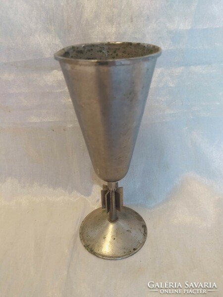 Retro fém váza