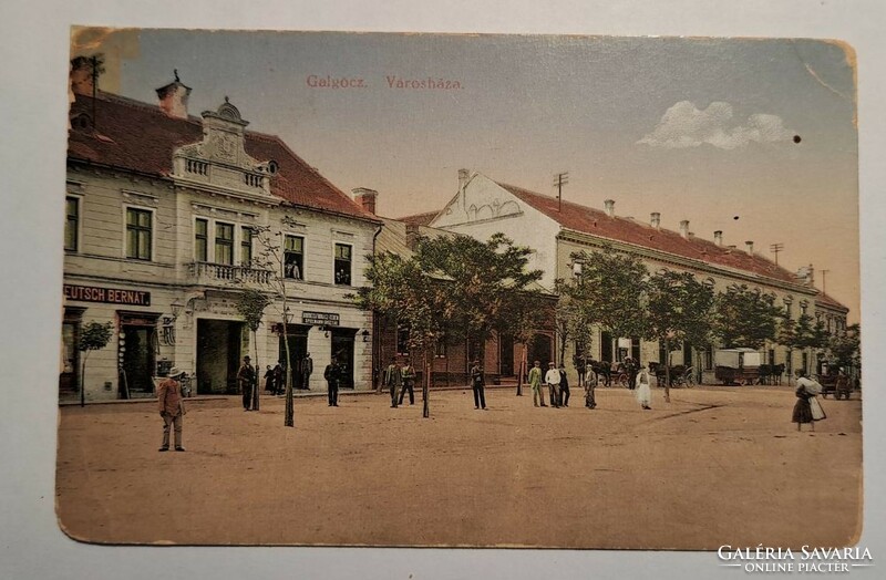 Galgócz (Felvidék, Nitra), town hall,