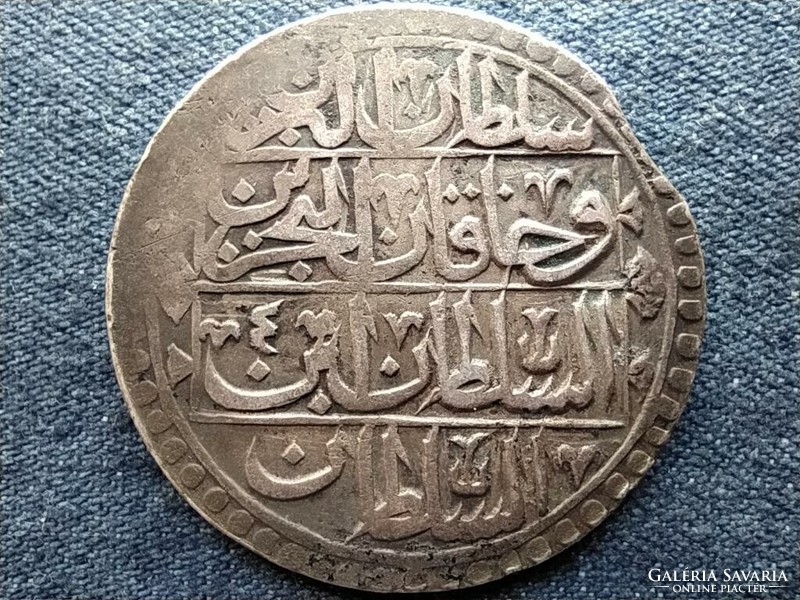 Ottoman Empire iii. Selim (1789-1807) .465 Silver 100 para 1792 1203/4 (id59308)