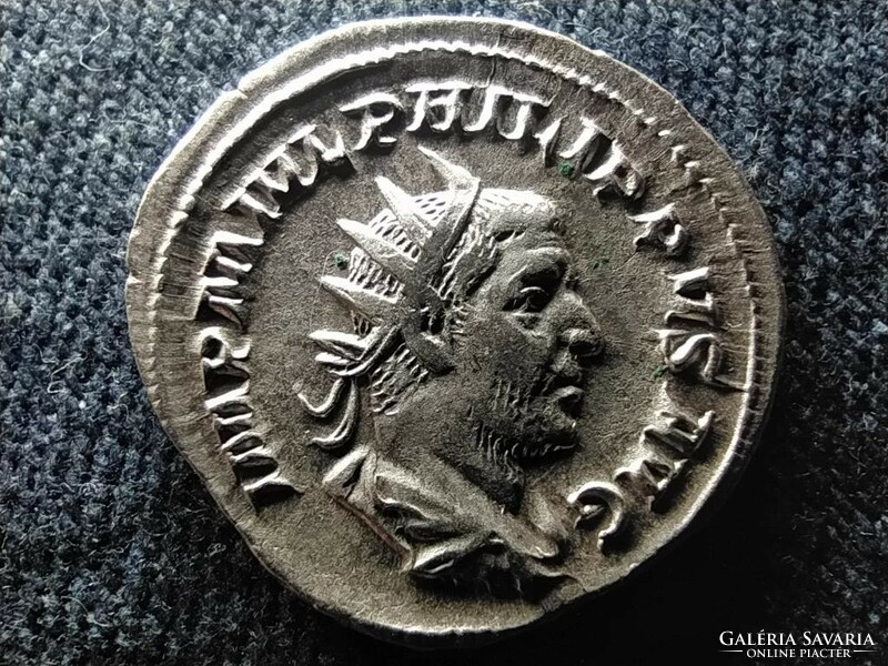 Római Birodalom I. Philippus (244-249) Ezüst Antoninianus RIC 71 AEQVITAS AVGG (id60128)