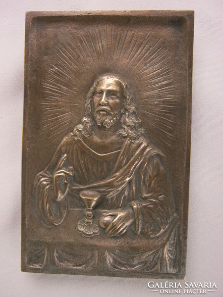 Copper ornament Jesus sign