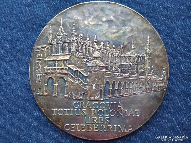 Krakow is Poland's most famous city 524g 130mm plaque (id79032)