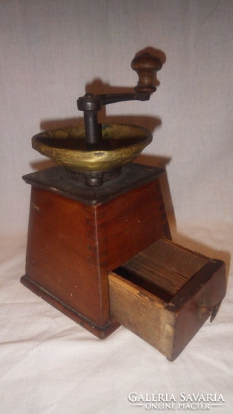 Antique Viennese coffee grinder
