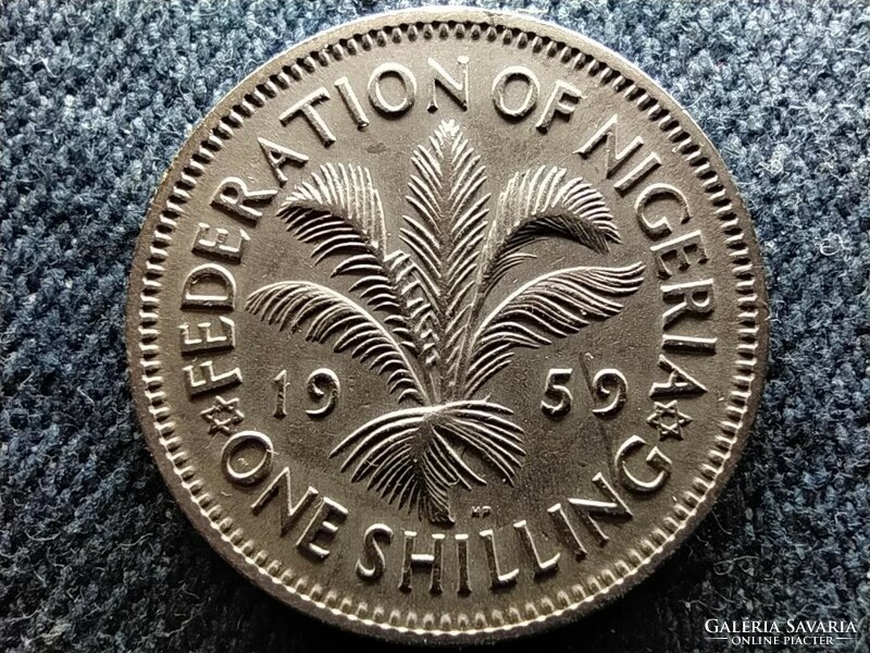 Nigeria ii. Elizabeth (1952-1959) 1 shilling 1959 (id60362)