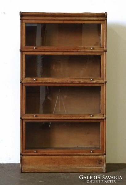 1O122 antique marked Lingel bookcase 160 cm