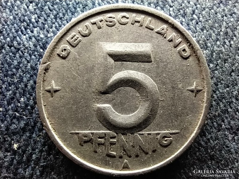Germany ndk (1949-1990) 5 pfennig 1950 a (id69082)