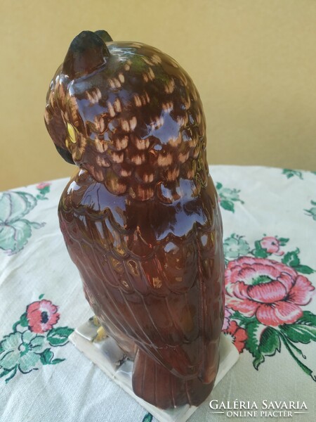 Ceramic owl figure for sale! 20 Cm