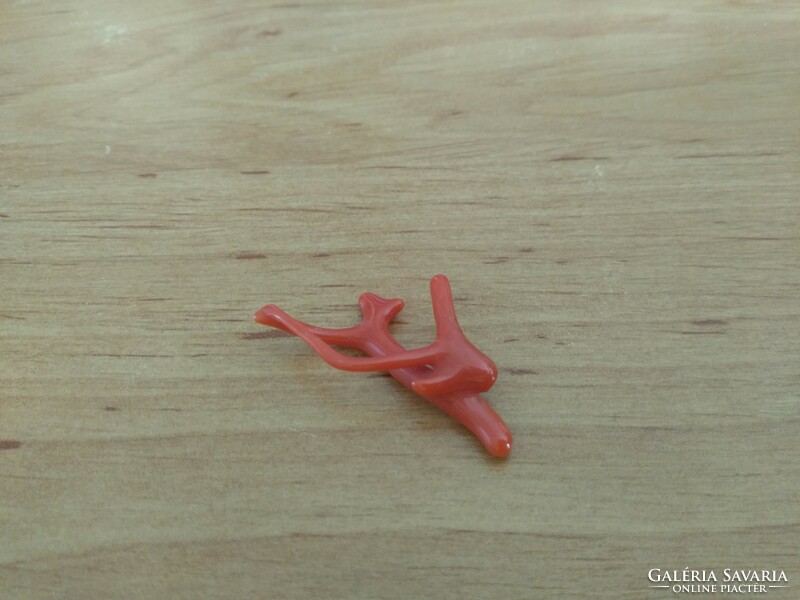 42mm Real Natural Red Coral Branch #6