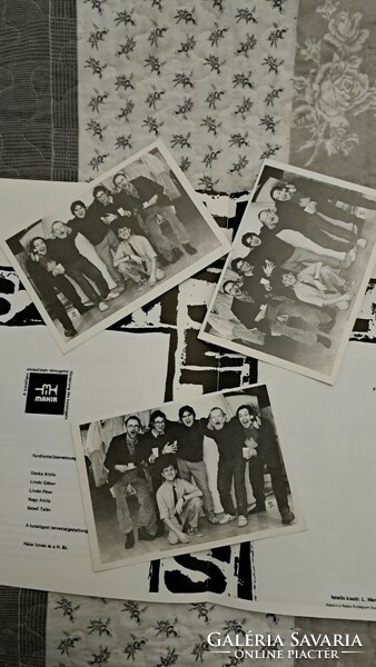 Hejettes Szomjazók, 1989 Ráday Nyomda 3 db képeslappal.