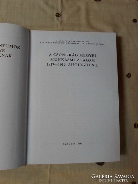 Válogatott dokumentumok Csongrád megye munkásmozgalmának történetéből, 1868–1948 (5 kötet)