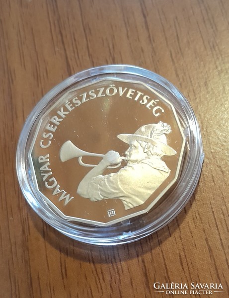 100 éves a Magyar Cserkészszövetség 100 Forint (2012) certivel