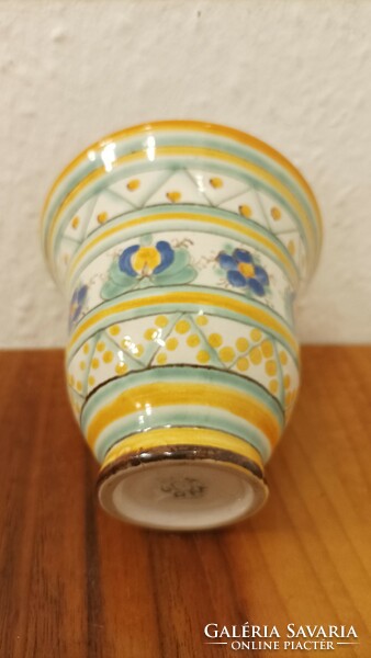 Applied art gorka géza ceramic vase.