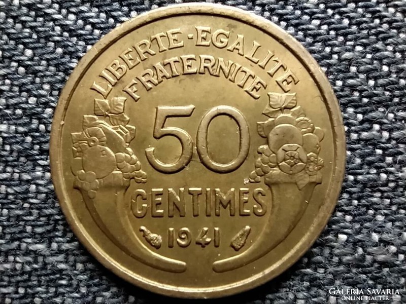 Third Republic of France 50 centimes 1941 (id42365)