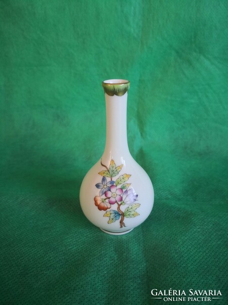 Herend vbo (victoria) porcelain small vase (victoria)