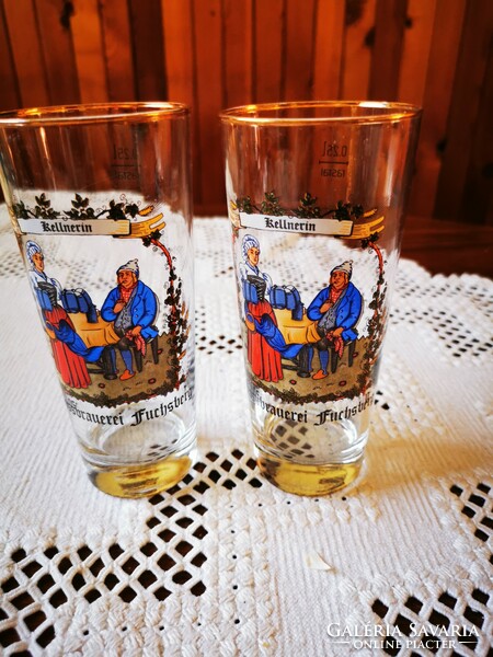 German glass, beer glass 2.5 Dl