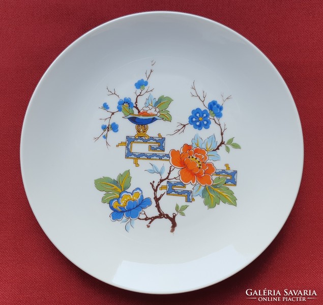 Seltmann Weiden Bavaria német porcelán kistányér süteményes tányér virág mintával