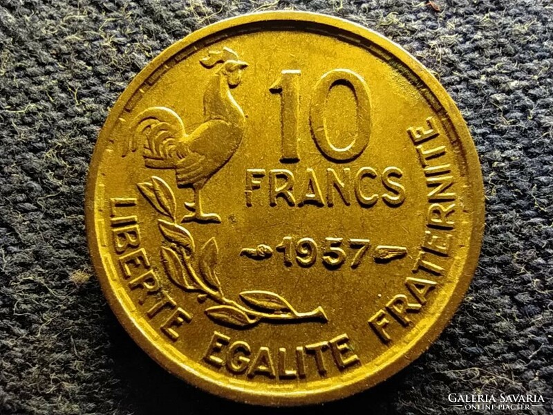 Franciaország 10 frank 1957  (id78838)