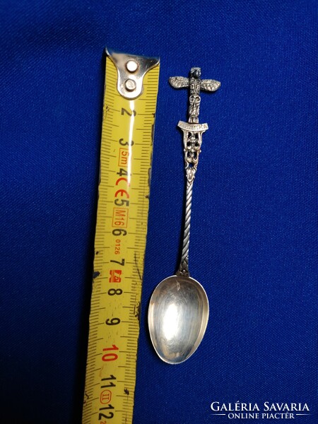 Silver souvenir spoon Alaska