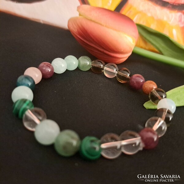 Chi Gemstone Bracelet. 0.8 cm